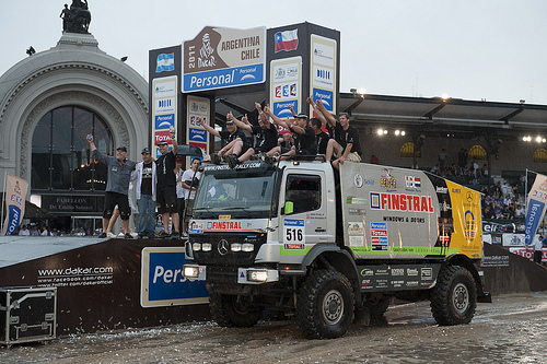 Succes voor Finstral Rally in El Dakar 2011